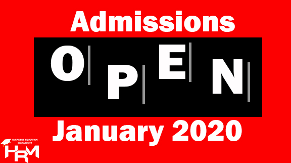 How to Apply for January Admissions Join HRM student solutions PVT LTD