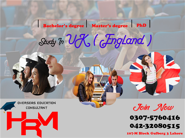 Study in UK (England) Without IELTS