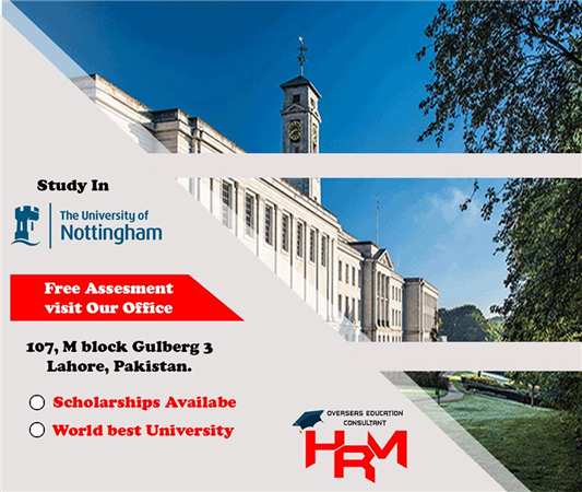 Study in Nottingham University