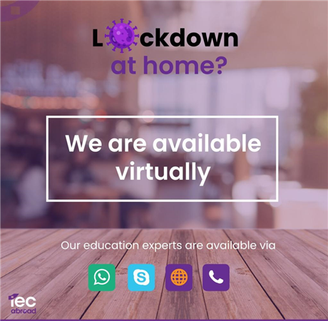 We are available virtually