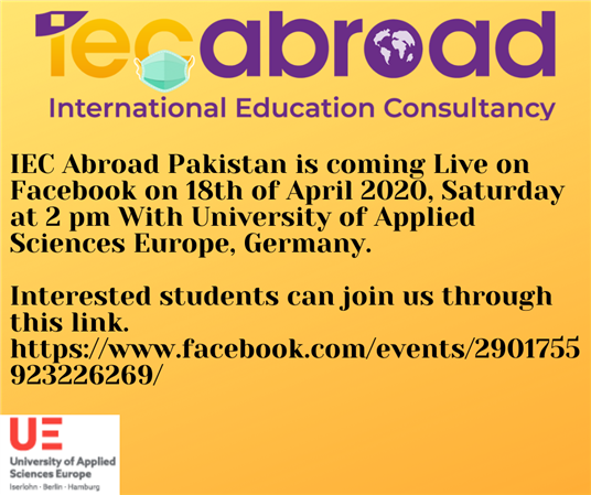 Live session with University of Applied Sciences Europe