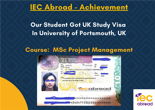 Our Student Got UK Study Visa