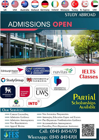 Study Abroad With FES Higher Education Consultants Pvt Ltd