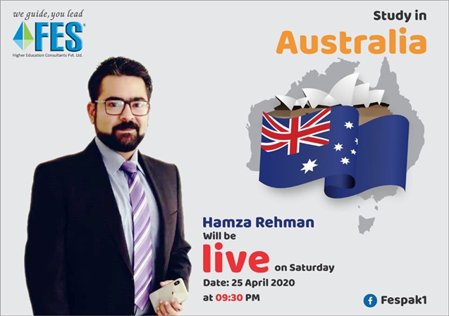Study In Australia Live Session With FES Higher Education Consultants Pvt Ltd