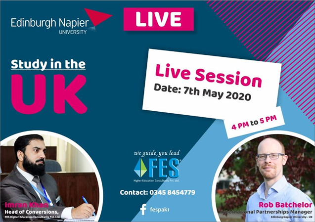 Study In UK Live Session With FES Consultants