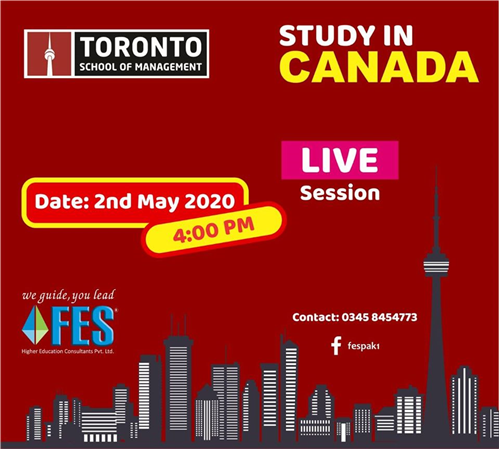 Toronto School Of Management Canada Live Session With FES Consultants