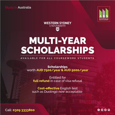 Study at Western Sydney University Australia