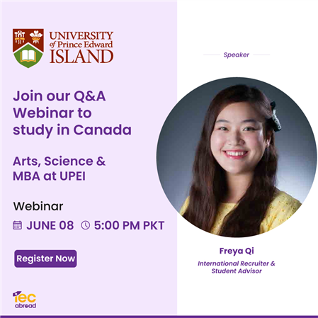 Study in Canada - Webinar University of Prince Edward Island