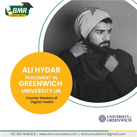 getting placement in Greenwhich University UK with scholarship