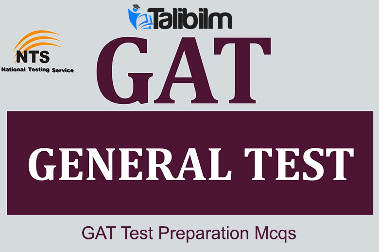 GAT test preparation mcqs