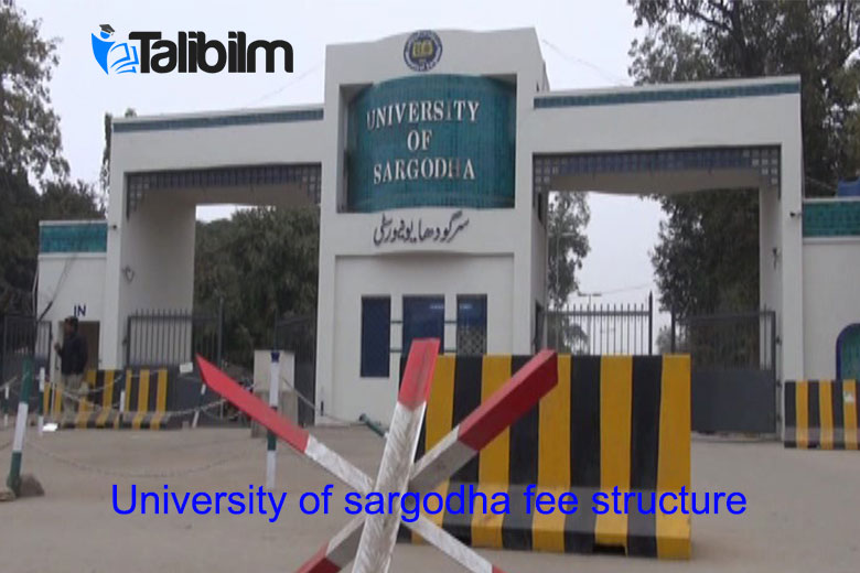 University of Sargodha fee structure